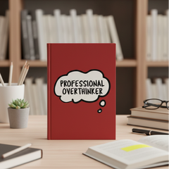 Brain Buffering – Witty Overthinker's Notebook | Aesthetic A5 & A6 Diary