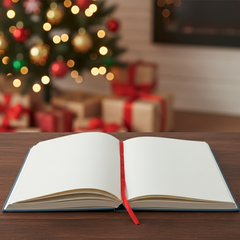 Starry Christmas Tree Notebook – Holiday Edition