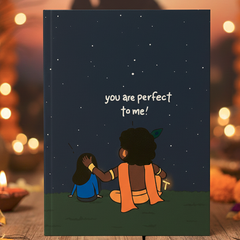You Are Perfect to Me Krishna Notebook – A5 Hardcover/Softcover, 90 GSM Acid-Free Paper
