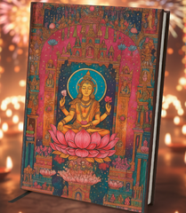 Traditional Bahi Khata Notebook with Goddess Lakshmi Cover