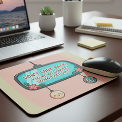 Drive Forward – Retro Quote Mouse Pad for Motivation & Momentum