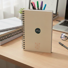 Bakwaas-Free Zone – A5 Spiral Notebook