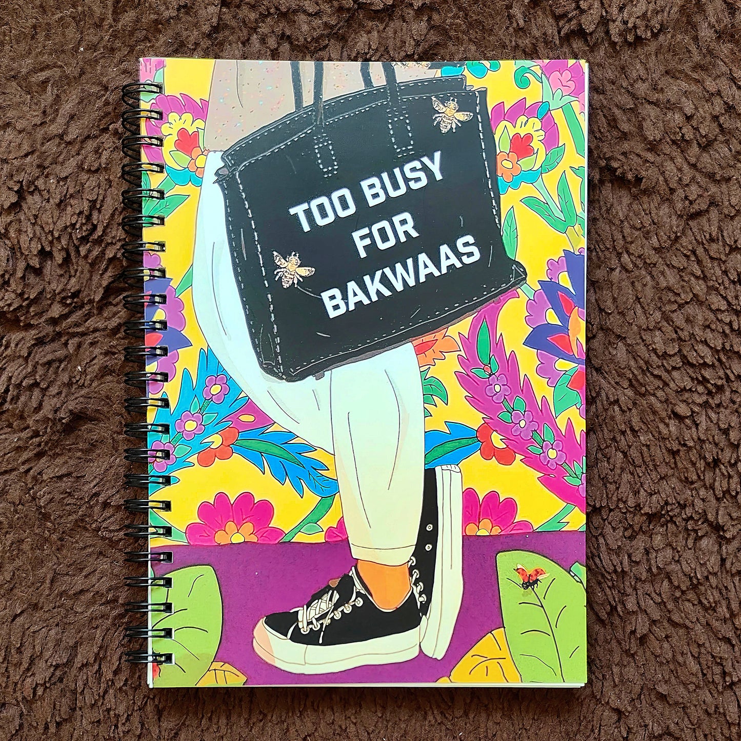 Bakwaas-Free Zone – A5 Spiral Notebook