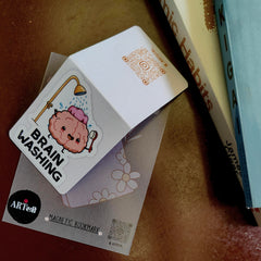 Brain Detox – Funny Magnetic Bookmark