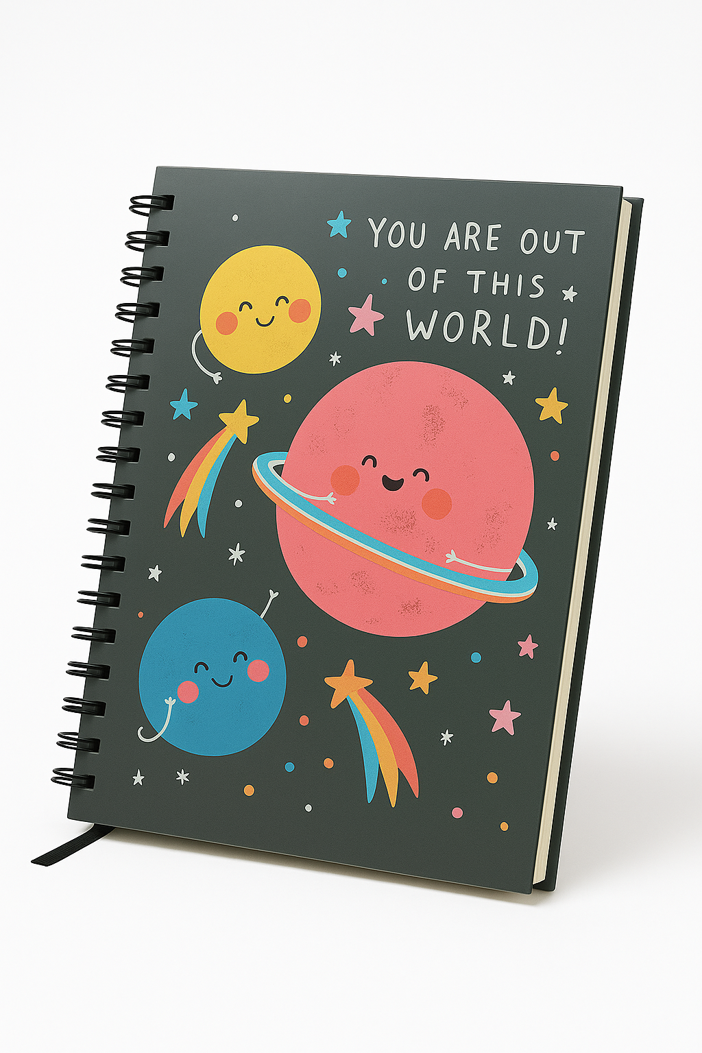 Cosmic Daydream – A5 Spiral Notebook