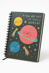 Cosmic Daydream – A5 Spiral Notebook