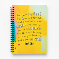 Celebrate Every Glimpse – A5 Spiral Notebook