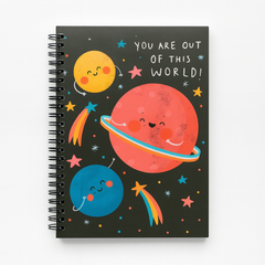 Cosmic Daydream – A5 Spiral Notebook