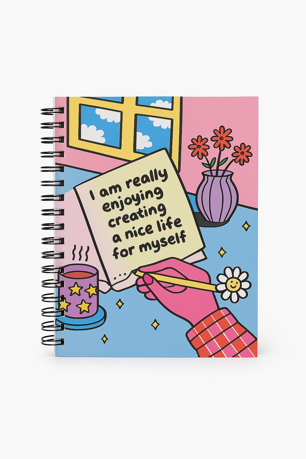 Nice Little Life – A5 Spiral Notebook