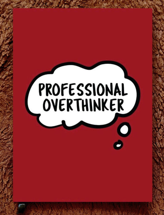 Brain Buffering  – Witty Overthinker's Notebook | Aesthetic Ruled A5 & A6 Diary