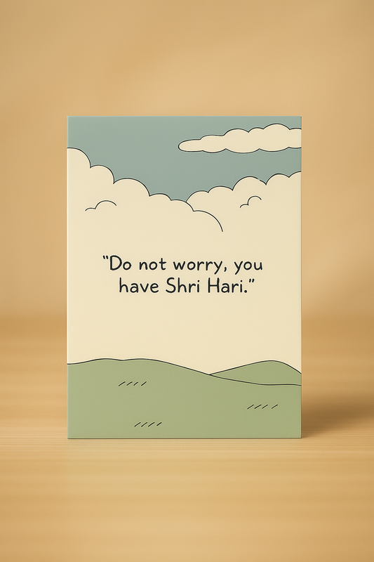 Do Not Worry, You Have Shri Hari Notebook – A5 Hardcover/Softcover, 90 GSM Acid-Free Paper
