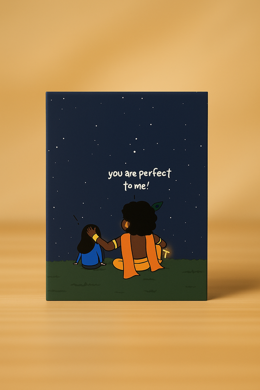 You Are Perfect to Me Krishna Notebook – A5 Hardcover/Softcover, 90 GSM Acid-Free Paper
