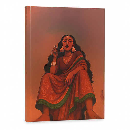Bold Bhavika – A5 Ruled Hardcover Notebook