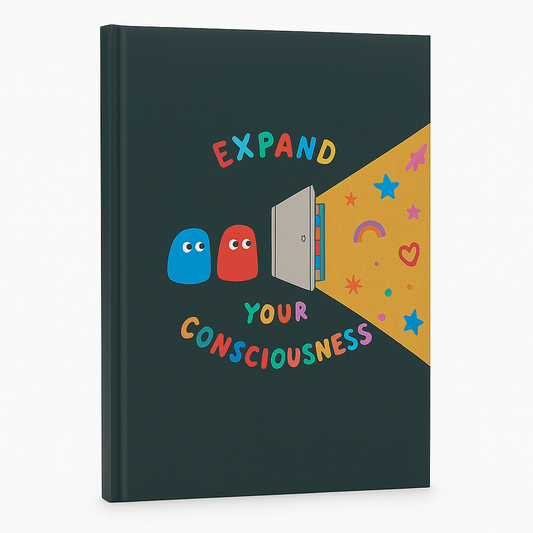 Conscious Scribbles – A5 Ruled Mindfulness Notebook for Creative Thinkers
