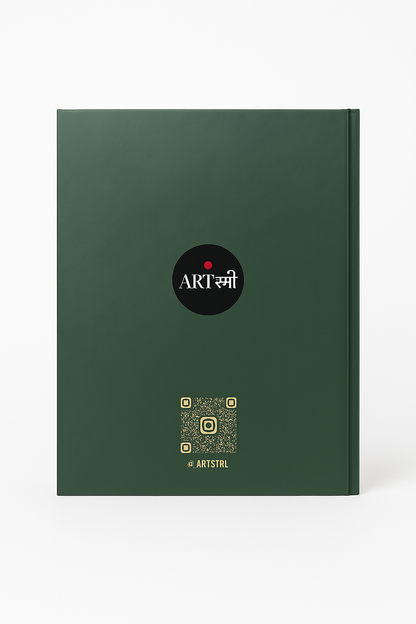 Galactic Giggles – A5 Ruled Hardcover Notebook