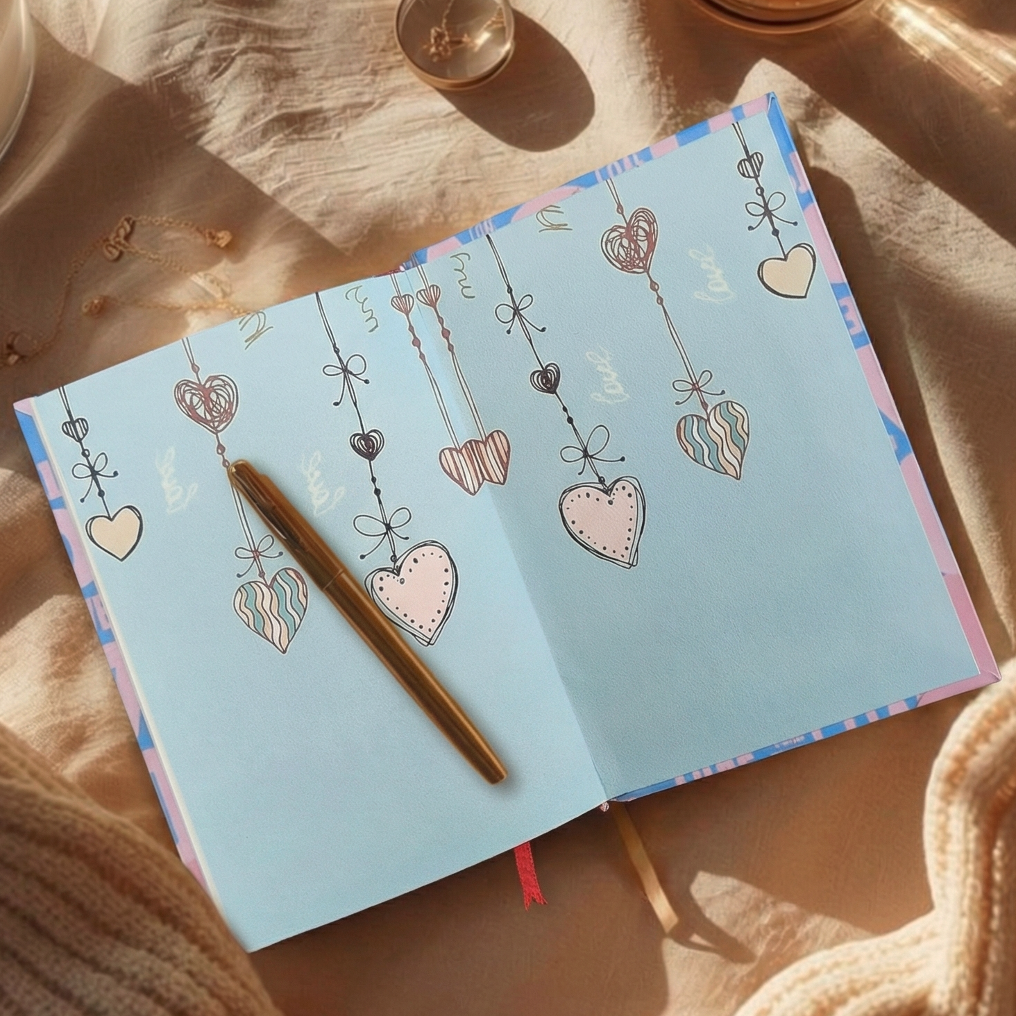 Love All Over – Hardbound Notebook