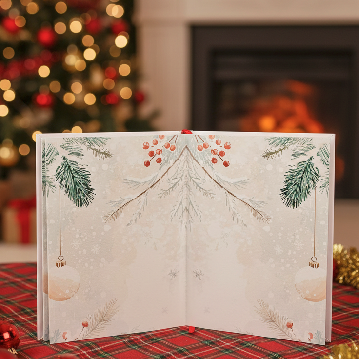 Christmas Elves & Tree Notebook – Holiday Edition