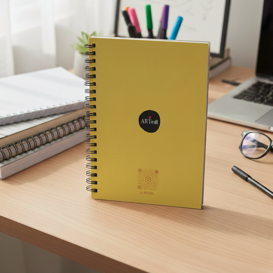 Celebrate Every Glimpse – A5 Spiral Notebook