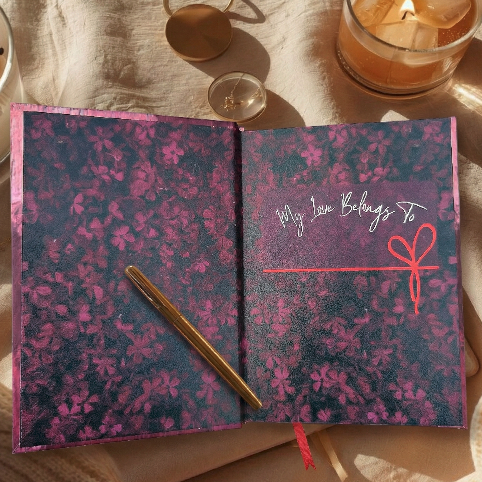 In Softest Love – Hardbound Notebook