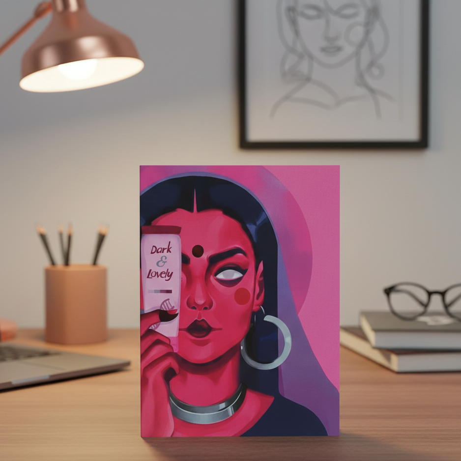 Untamed Grace – A5 Notebook for Bold Expression