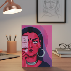 Untamed Grace – A5 Notebook for Bold Expression