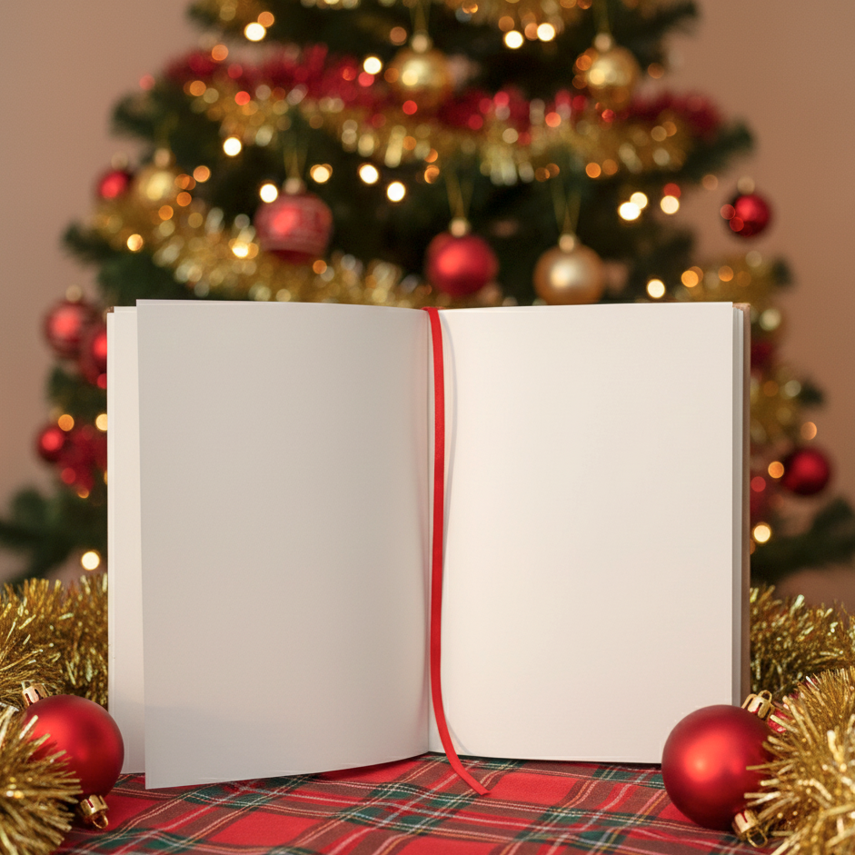 Winter Village Snowfall Notebook – Holiday Edition