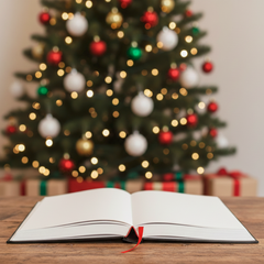 Christmas Sweater Pattern Notebook – Holiday Edition