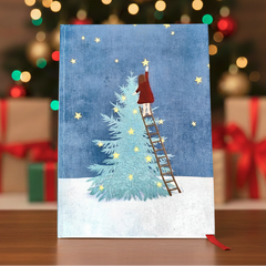 Starry Christmas Tree Notebook – Holiday Edition