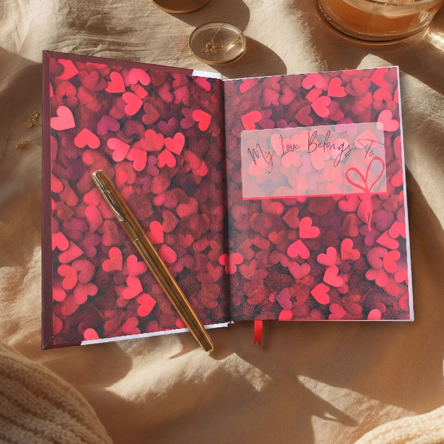 Two of a Kind –  Hardbound Notebook