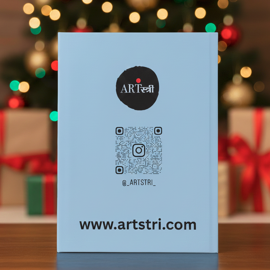 Starry Christmas Tree Notebook – Holiday Edition