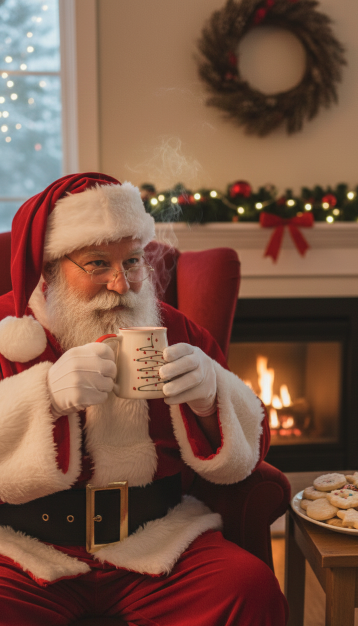 Minimalist Christmas Tree Ceramic Mug | Hand-Painted Holiday Design