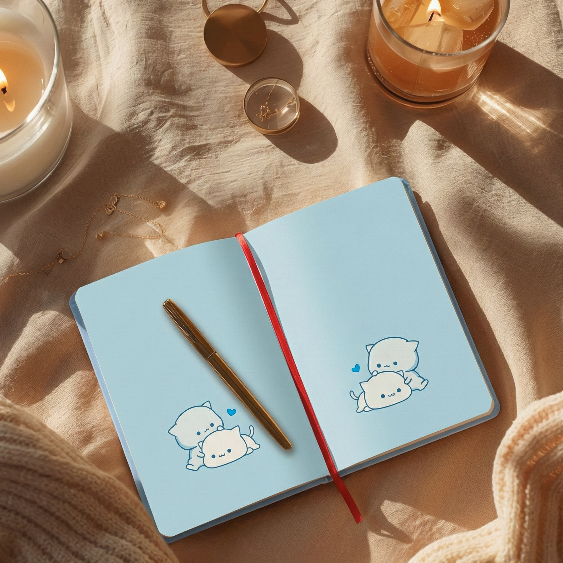 You Warm Up My Heart – Hardbound Notebook