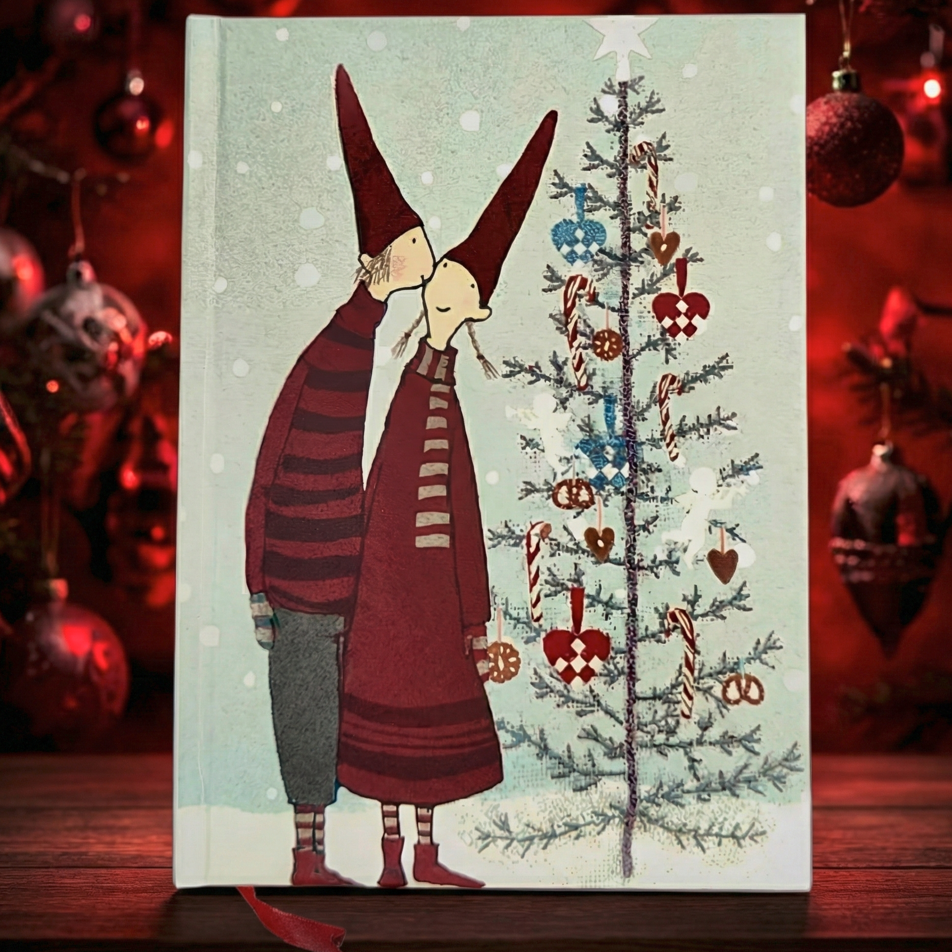 Christmas Elves & Tree Notebook – Holiday Edition