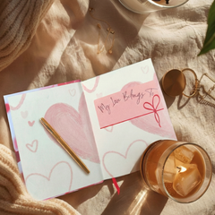 Falling for You –  Hardbound Notebook