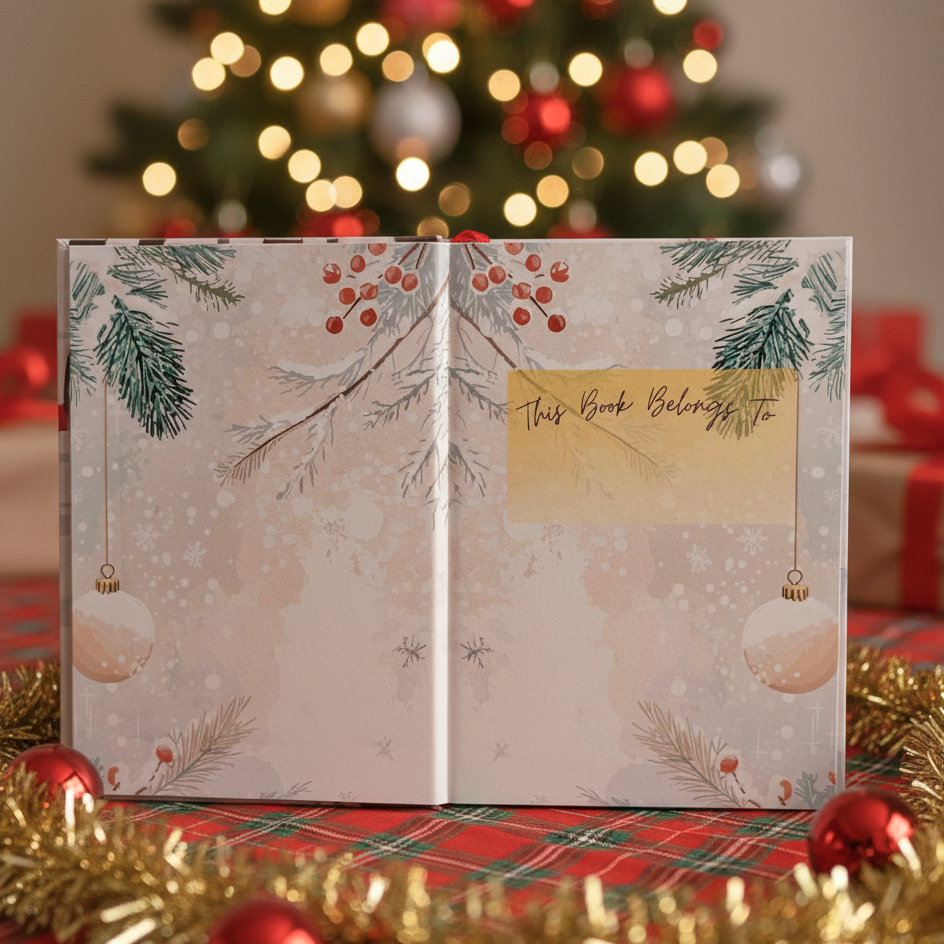 Christmas Elves & Tree Notebook – Holiday Edition