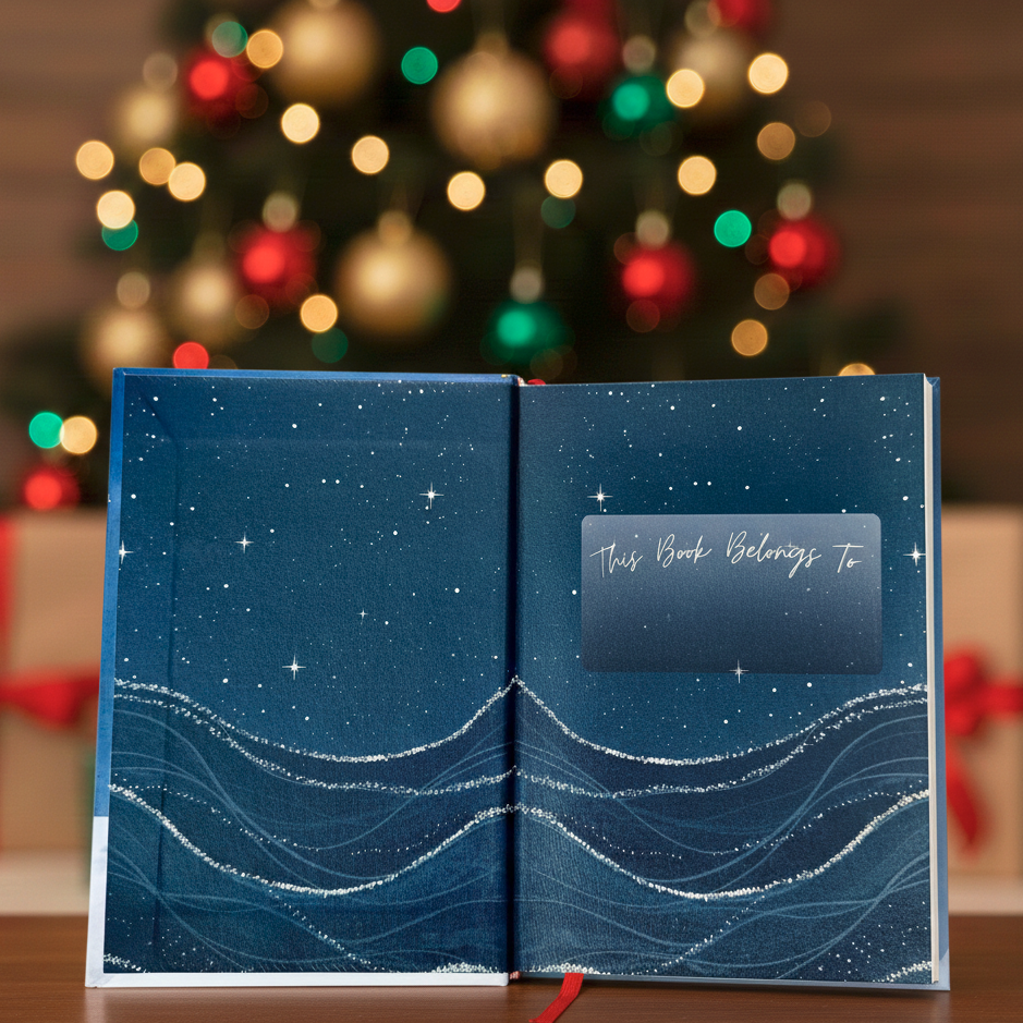 Starry Christmas Tree Notebook – Holiday Edition