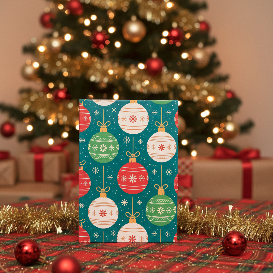 Christmas Ornaments Notebook – Holiday Edition