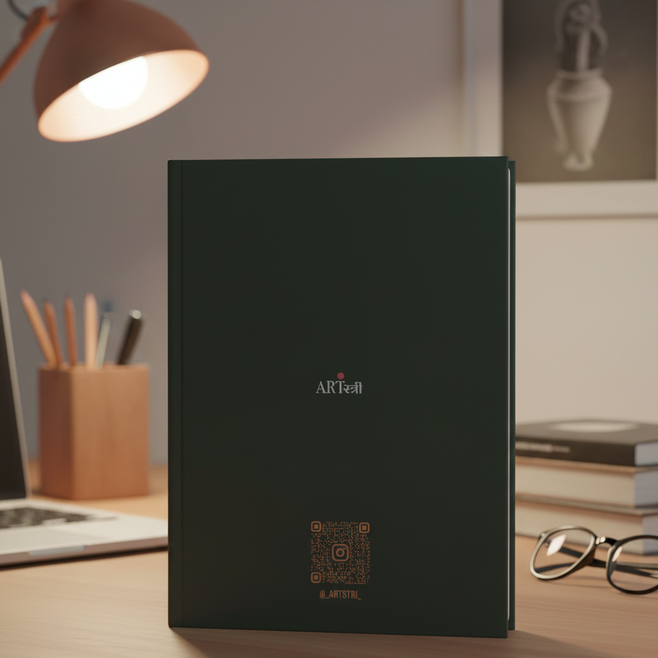 Galactic Giggles – A5 Hardcover Notebook