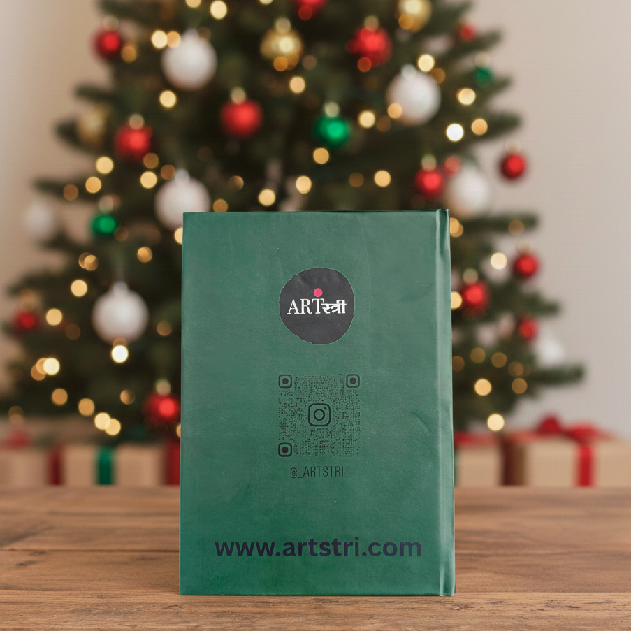 Christmas Sweater Pattern Notebook – Holiday Edition