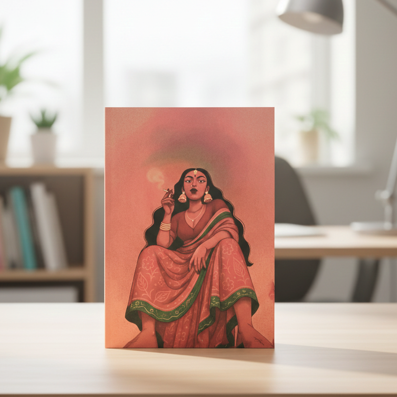 Bold Bhavika – A5 Hardcover Notebook