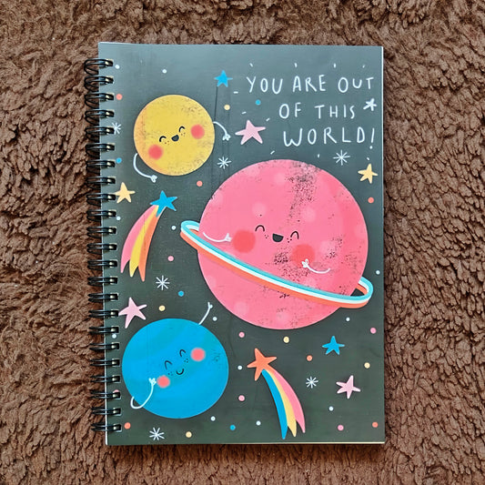 Cosmic Daydream – A5 Spiral Notebook