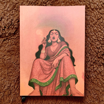 Fierce Feminine – A5 Soft Cover Ruled Notebook for Bold Thinkers