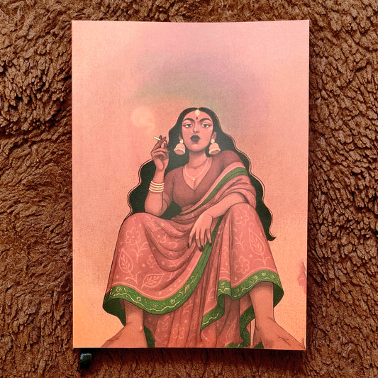 Fierce Feminine – A5 Soft Cover Ruled Notebook for Bold Thinkers