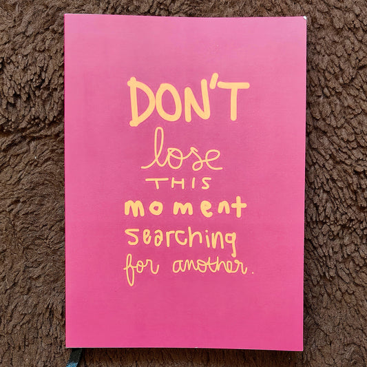 Pause & Write – A5 Mindfulness Notebook with Quote