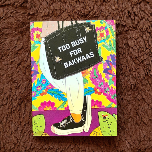 No-Nonsense Zone – A6 Pocket Diary