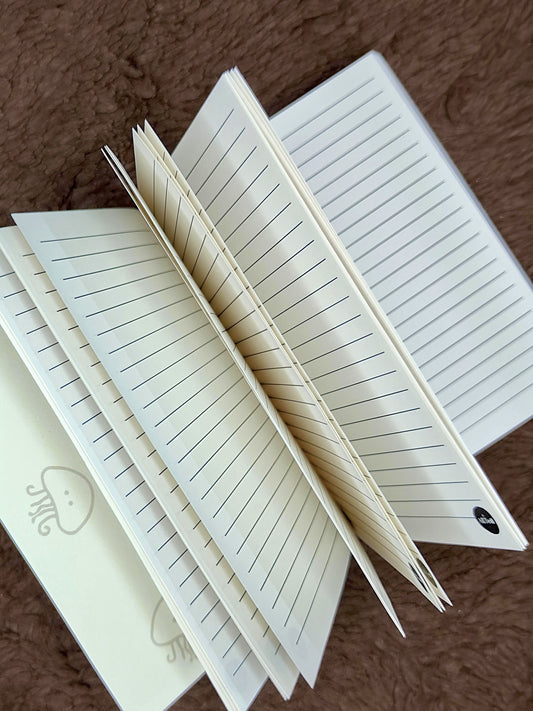 Caffeine & Cassettes – Retro Indie Notebook | Aesthetic Ruled A5 & A6 Diary by Artstri