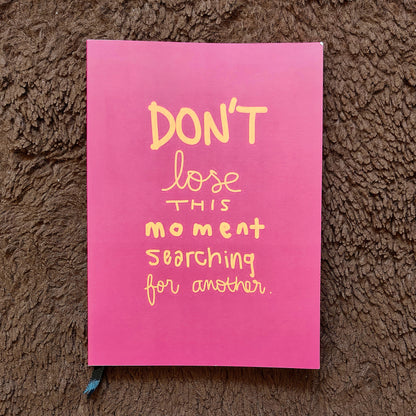 Now Not Later – A6 Pocket Diary