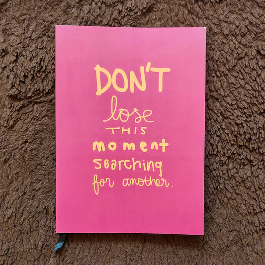 Now Not Later – A6 Pocket Diary